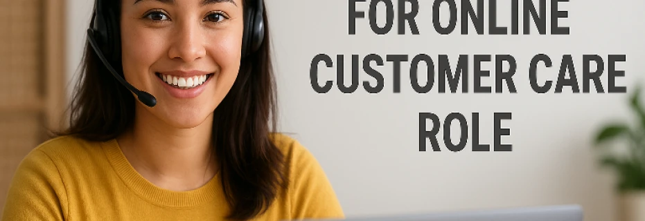 application-for-online-customer-care-representative-position